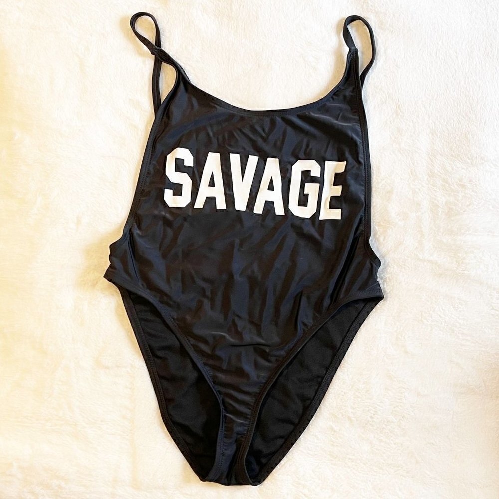 Dippin' Daisy's SAVAGE Cheeky One Piece Swimsuit - Medium